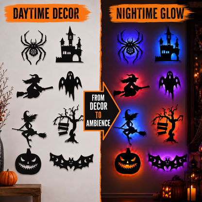 Peel & Glow Halloween Silhouette Lights