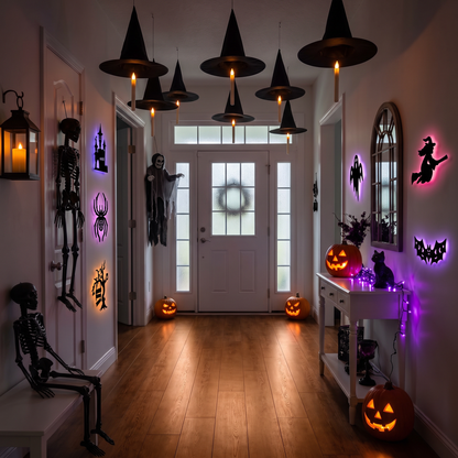 Peel & Glow Halloween Silhouette Lights