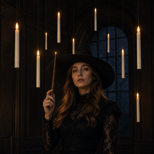 Magic Wand Floating LED Candles